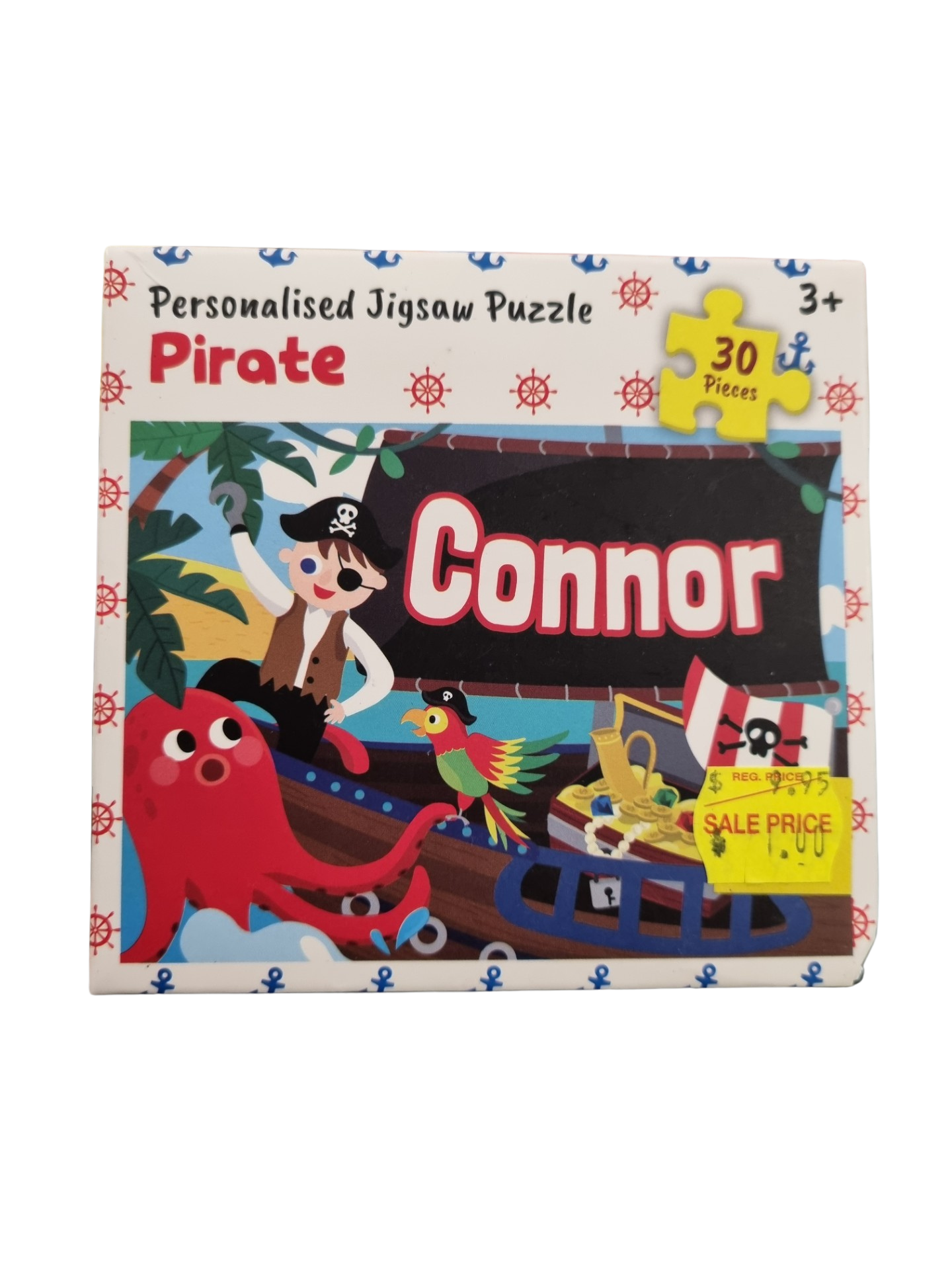 PERSONALISED JIGSAW PUZZLE - PIRATE CONNOR