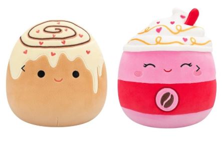 SQUISHMALLOW 7.5 INCH - VALENTINE BFF PAIRS - ANITA AND BEATA - Toyworld Frankston