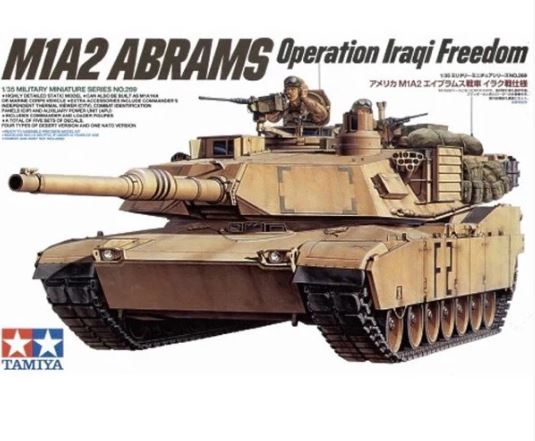 TAMIYA 1/35 M1A2 ABRAMS OPERATION IRAQI FREEDOM - Toyworld Frankston