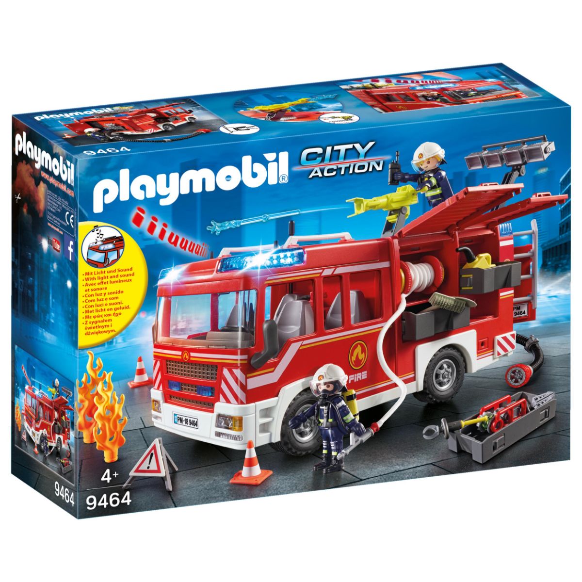 PLAYMOBIL - FIRE ENGINE - Toyworld Frankston
