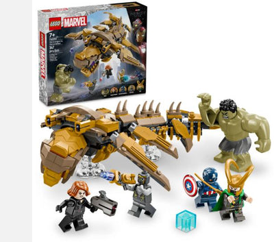 LEGO 76290 - MARVEL - THE AVENGERS VS. THE LEVIATHAN - Toyworld Frankston