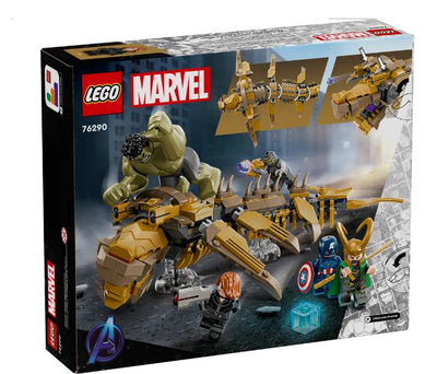 LEGO 76290 - MARVEL - THE AVENGERS VS. THE LEVIATHAN - Toyworld Frankston