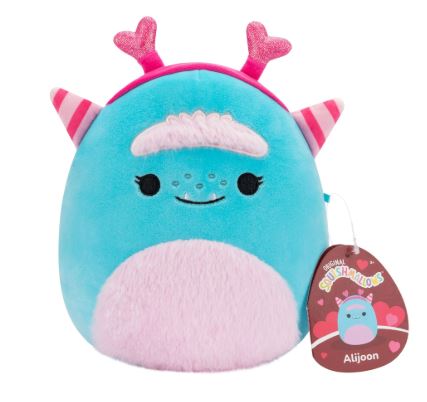 SQUISHMALLOWS 7.5 INCH - VALENTINE - ALIJOON - Toyworld Frankston