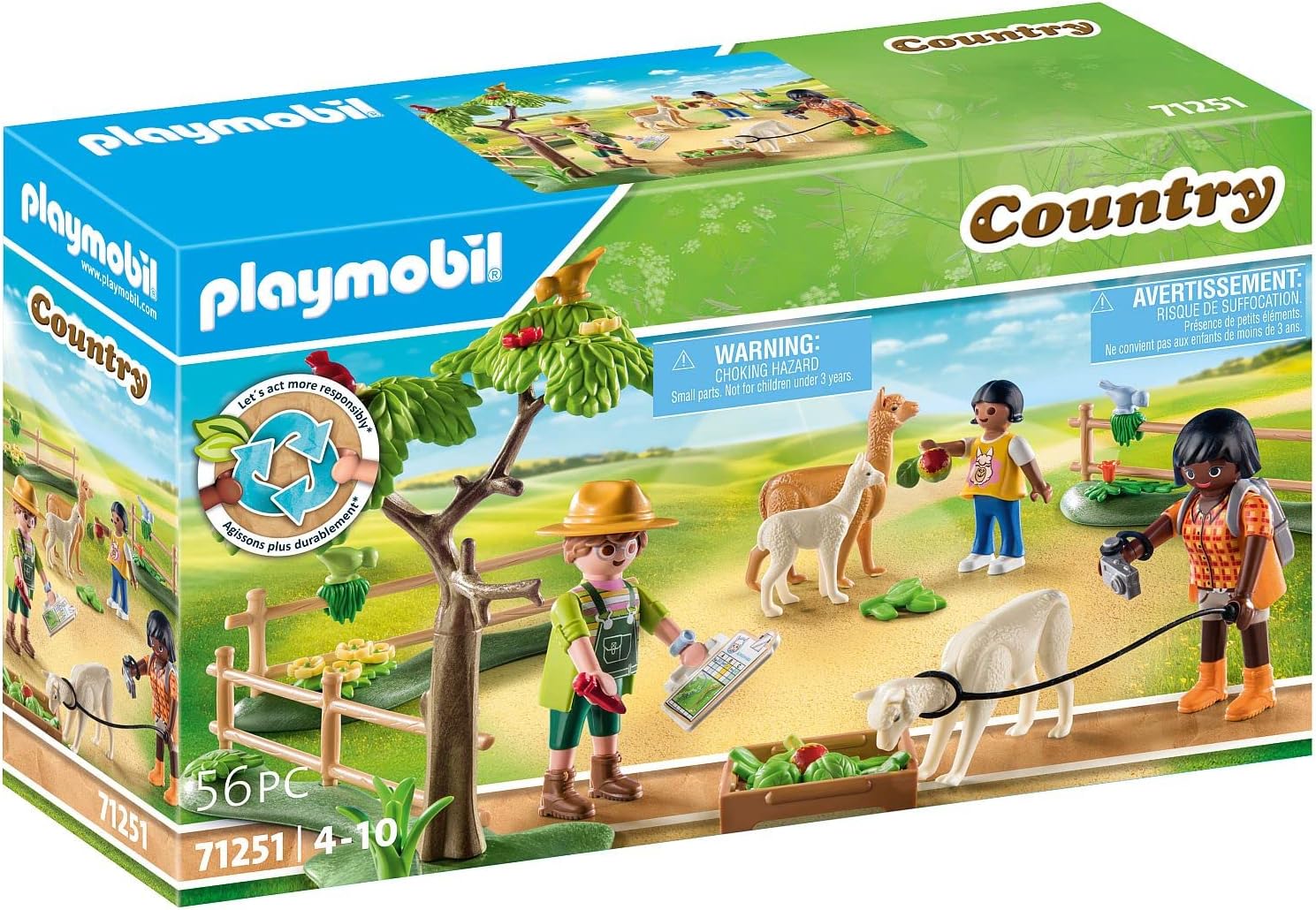 PLAYMOBIL 71251 ALPACA WALK - Toyworld Frankston