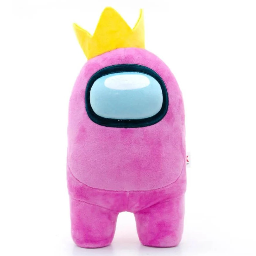 AMONG US 12 INCH WHITE WITH PINK HAIR - Toyworld Frankston