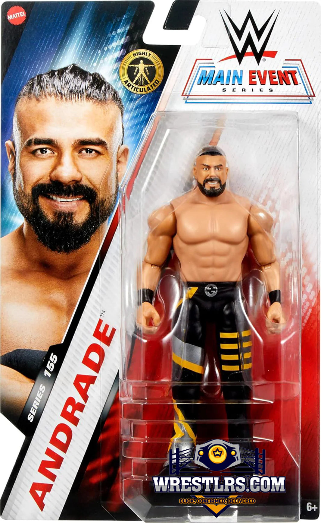 WWE MAIN EVENT SERIES 155 FIGURE - ANDRADE - Toyworld Frankston
