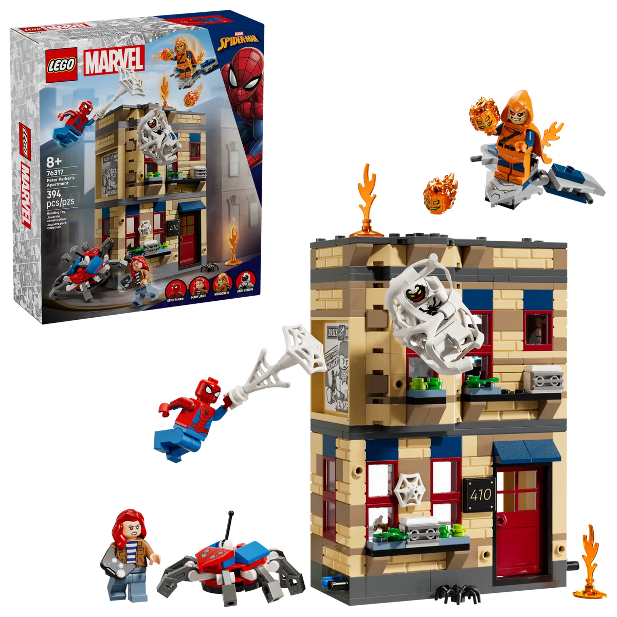 LEGO MARVEL 76317 PETER PARKER'S APARTMENT - Toyworld Frankston