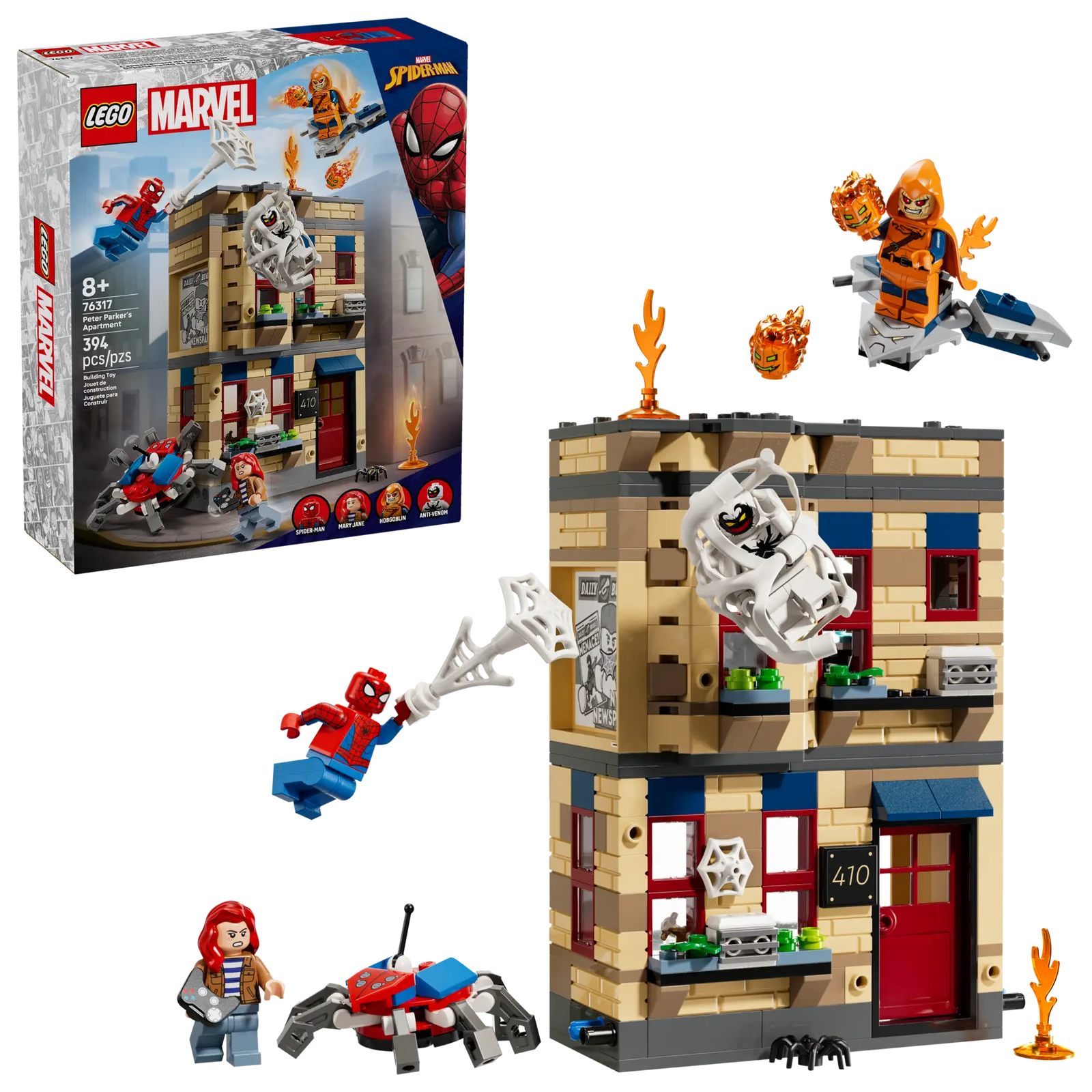 LEGO MARVEL 76317 PETER PARKER'S APARTMENT - Toyworld Frankston