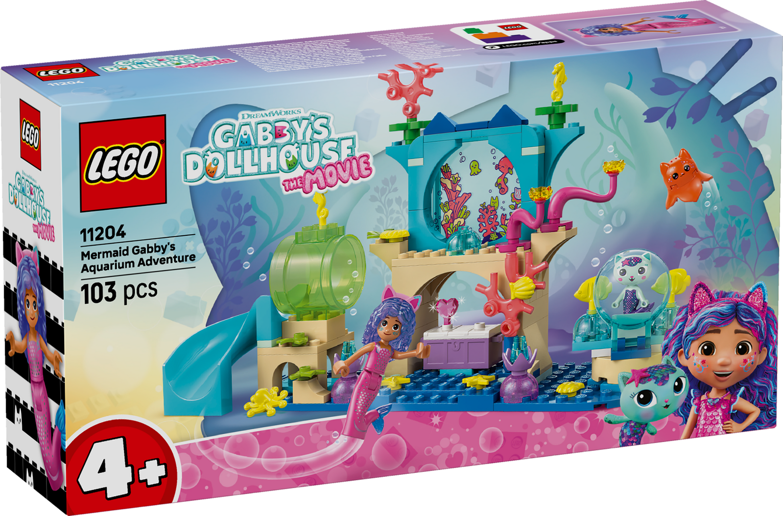 LEGO 11204 GABBY DOLLHOUSE - MERMAID GABBYS AQUARIUM ADVENTURE - Toyworld Frankston