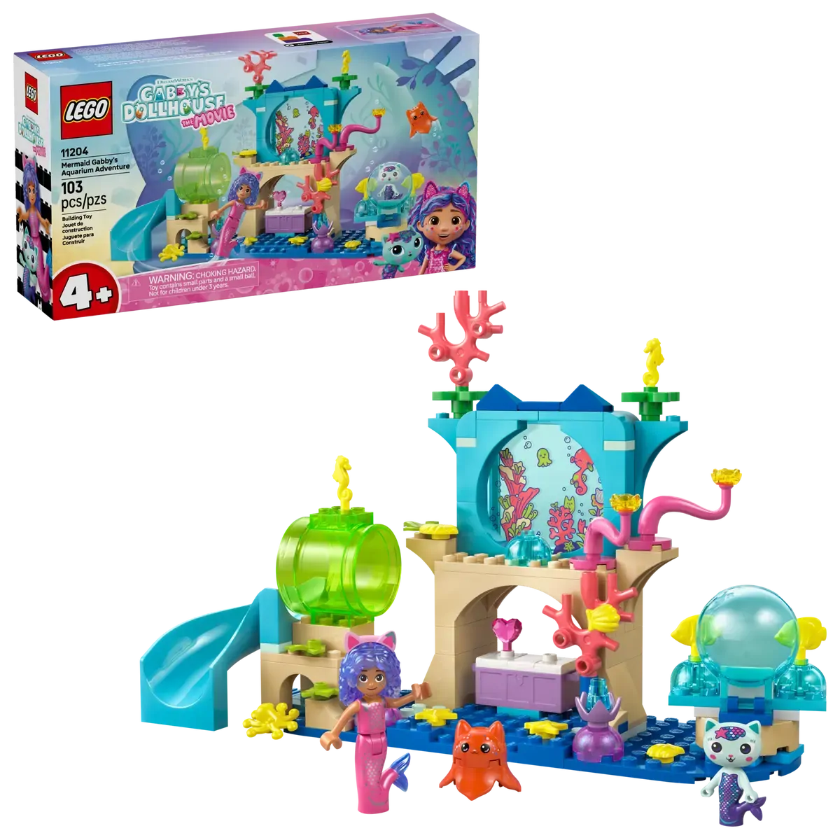 LEGO 11204 GABBY DOLLHOUSE - MERMAID GABBYS AQUARIUM ADVENTURE - Toyworld Frankston