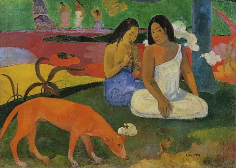 RAVENSBURGER PUZZLE - PAUL GAUGUIN 1848-1903 AREAREA 1000 PIECE