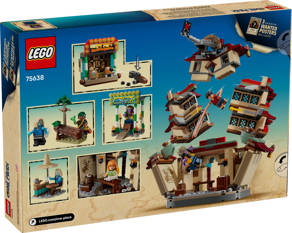 LEGO 75638 ONE PIECE - BATTLE AT ARLONG PARK - Toyworld Frankston
