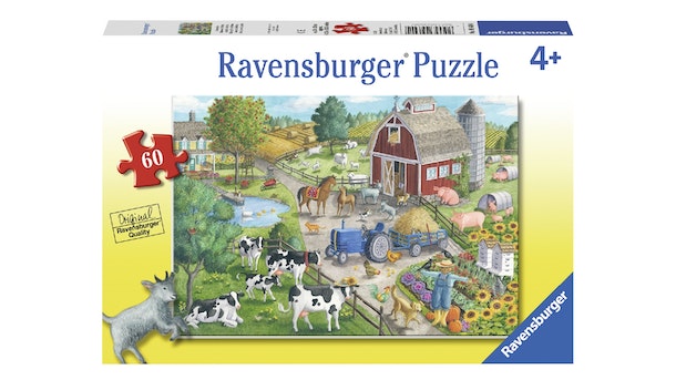 RAVENSBURGER - PUZZLE 60PC HOME ON THE RANGE - Toyworld Frankston