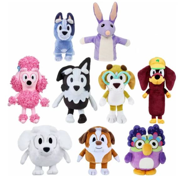 BLUEY AND FRIENDS - 18CM PLUSH ASSORTMENT SEASON 11 - Toyworld Frankston