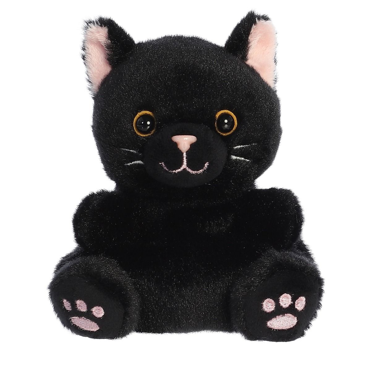 PALM PALS -  TWILIGHT BLACK CAT 5" PLUSH - Toyworld Frankston