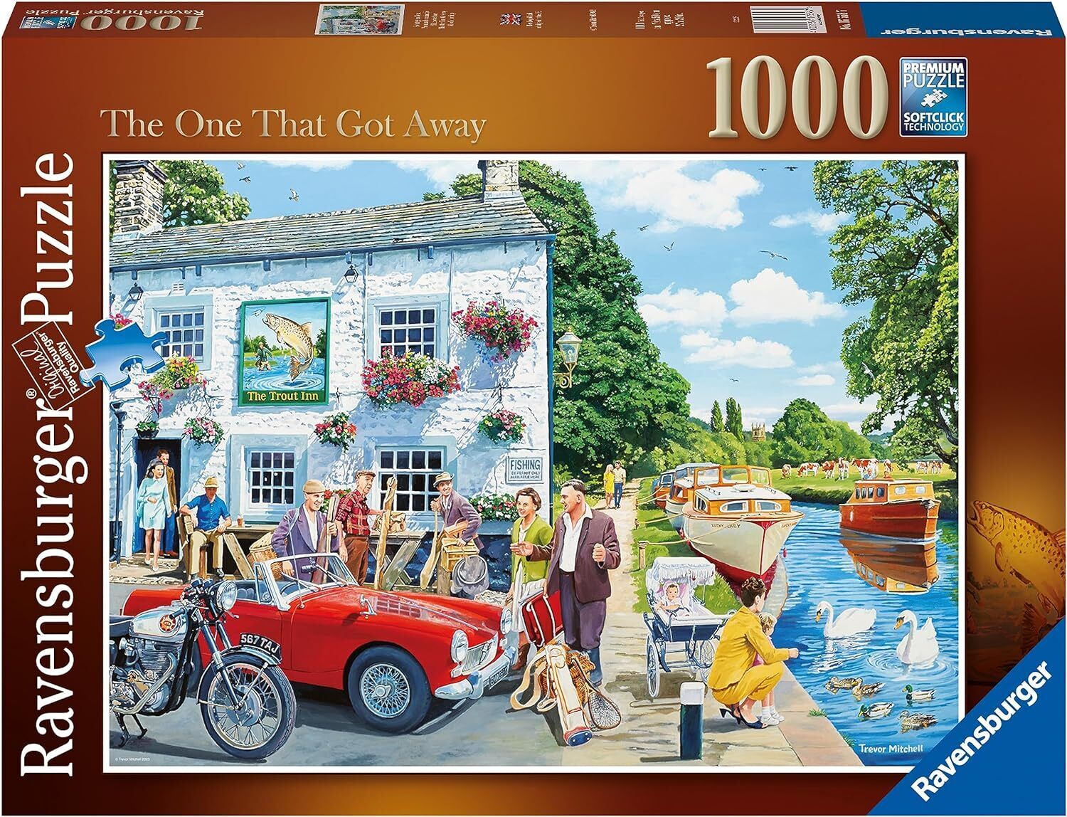 RAVENSBURGER PUZZLE - THE ONE THAT GOT AWAY! 1000 PIECE - Toyworld Frankston