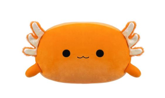 SQUISHMALLOWS - STACKABLES 12 INCH - NICO THE ORANGE AXOLOTL - Toyworld Frankston