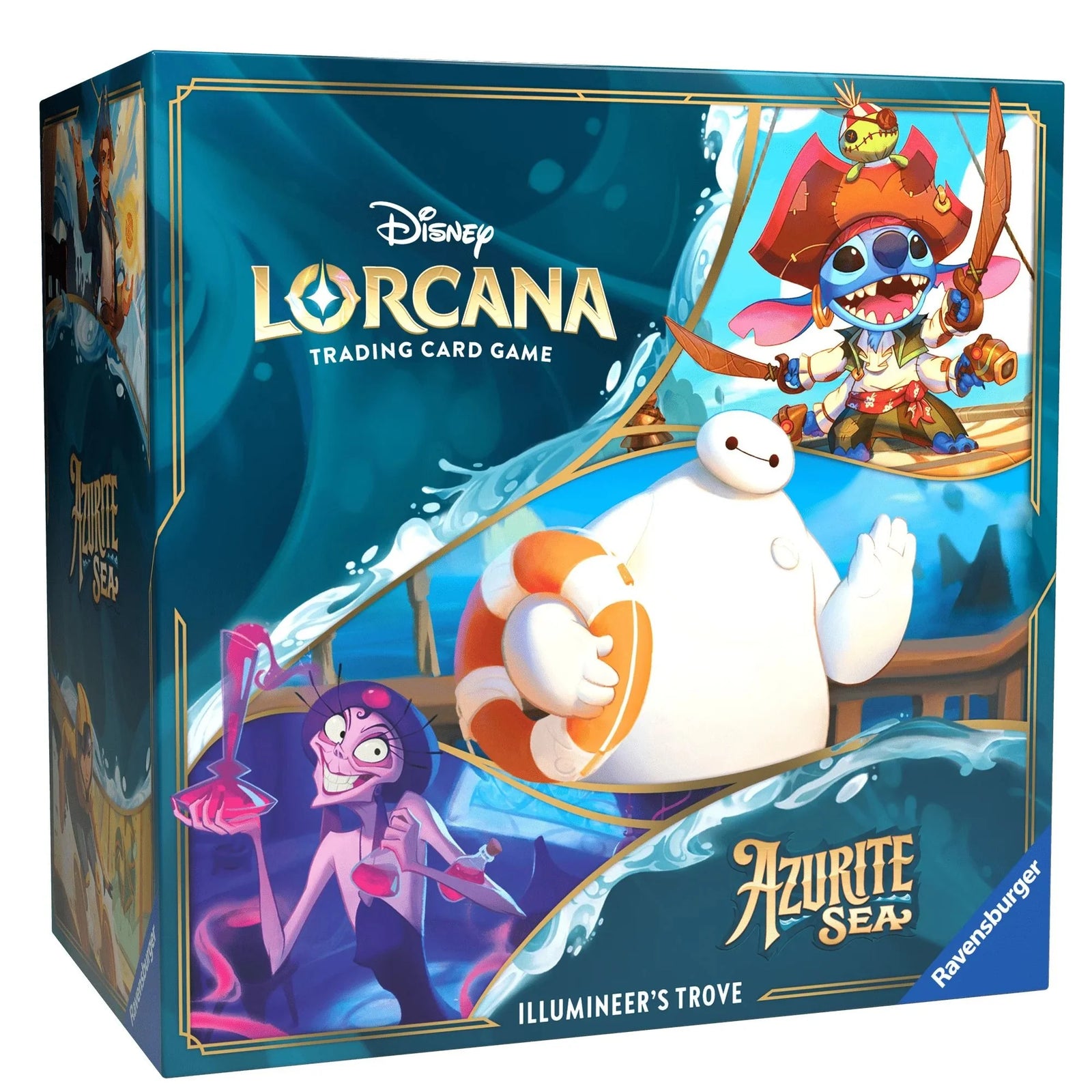 DISNEY LORCANA TCG AZURITE SEA ILLUMINEERS TROVE - Toyworld Frankston