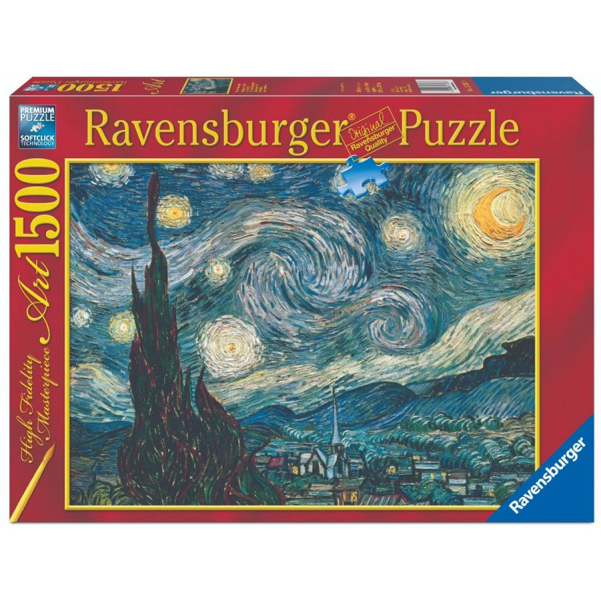 PUZZLE 1500 PC VINCENT VG STARRY NIGHT - Toyworld Frankston