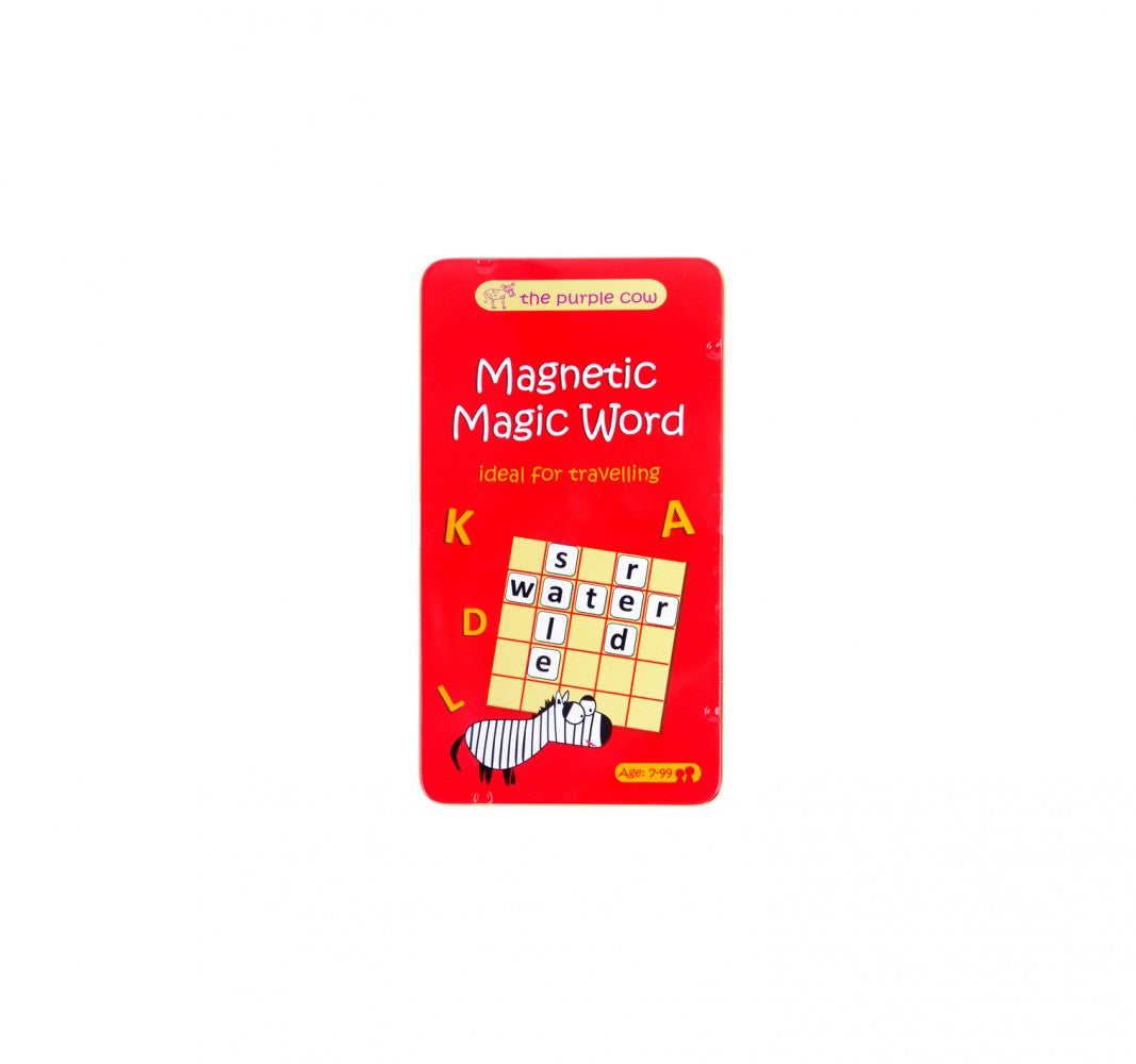MAGNETIC GAMES TIN MAGIC WORD - Toyworld Frankston