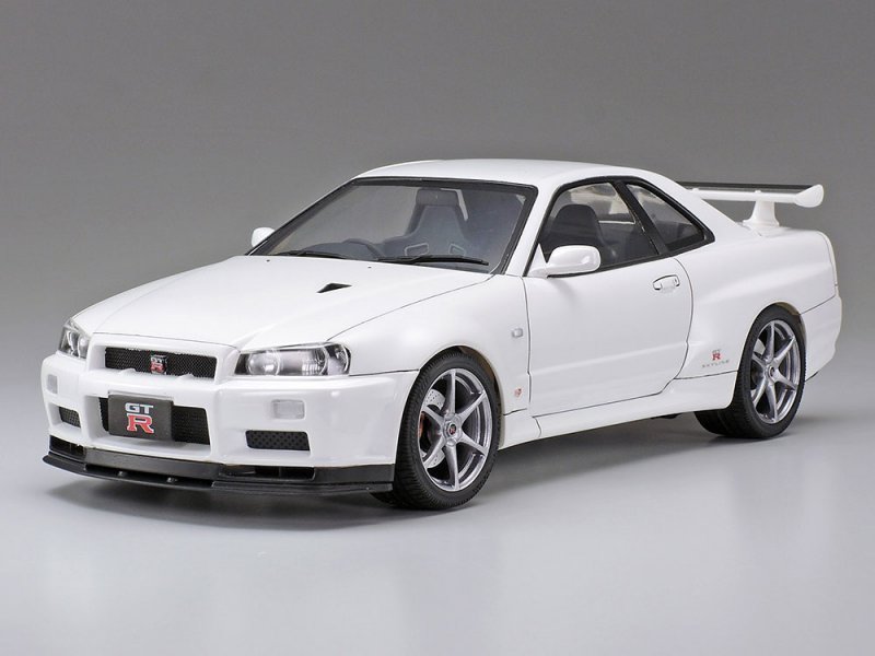 TAMIYA 1/24 NISSAN SKYLINE GT-R (R34) V SPEC II - Toyworld Frankston