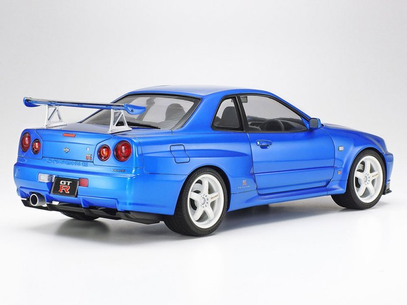 TAMIYA 1/24 NISSAN SKYLINE GT-R (R34) V SPEC II - Toyworld Frankston