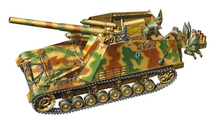 TAMIYA 1/35 LATE PRODUCTION HUMMEL - Toyworld Frankston