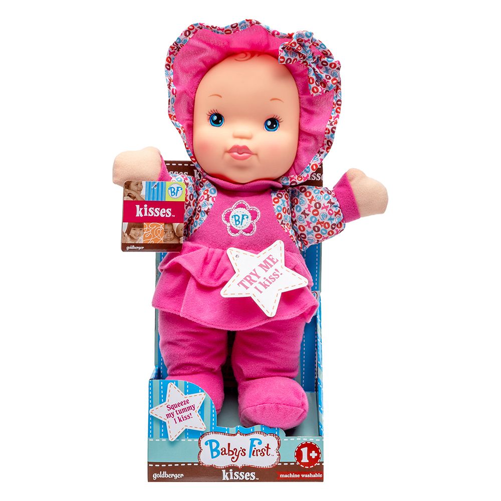 BABY'S FIRST KISSES DOLL ANIMAL PRINT - Toyworld Frankston