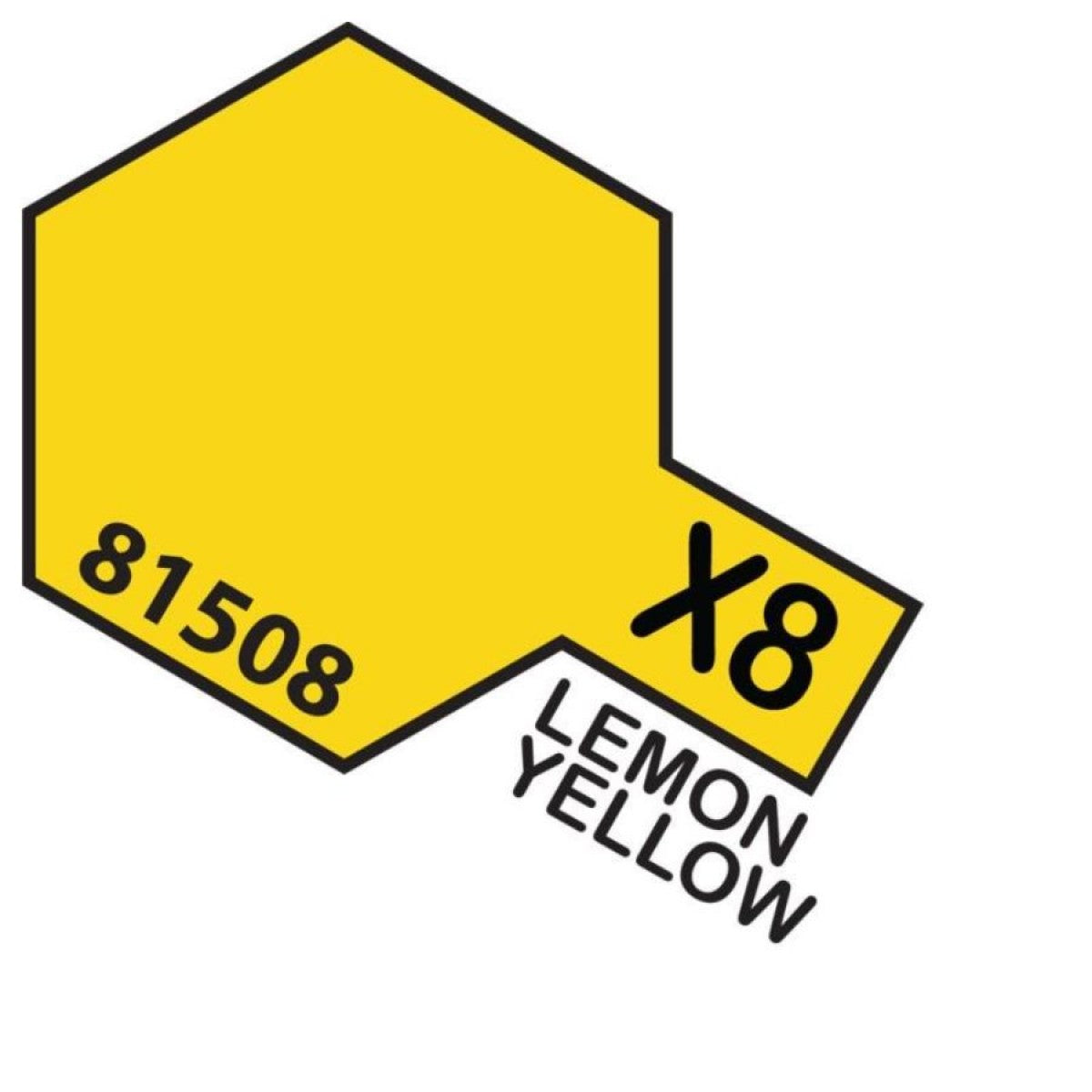 MINI TAMIYA X-8 LEMON YELLOW - Toyworld Frankston