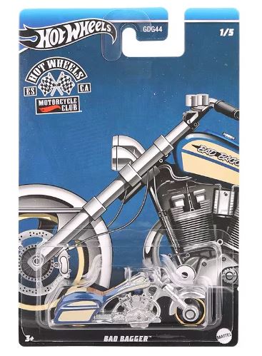 HOT WHEELS MOTORCYCLE CLUB - BAD BAGGER - Toyworld Frankston