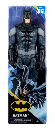 BATMAN 12 INCH FIGURE GREY SUIT BATMAN - Toyworld Frankston