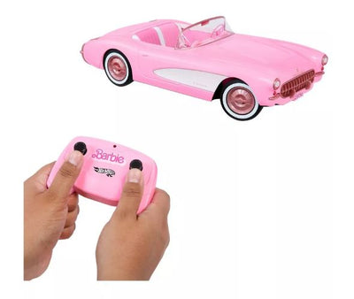 HOT WHEELS - BARBIE THE MOVIE - BARBIE CONVETTE REMOTE CONTROL - Toyworld Frankston