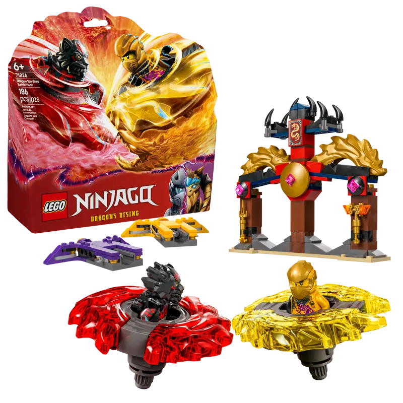 LEGO NINJAGO 71826 DRAGON SPINJITZU BATTLE PACK - Toyworld Frankston