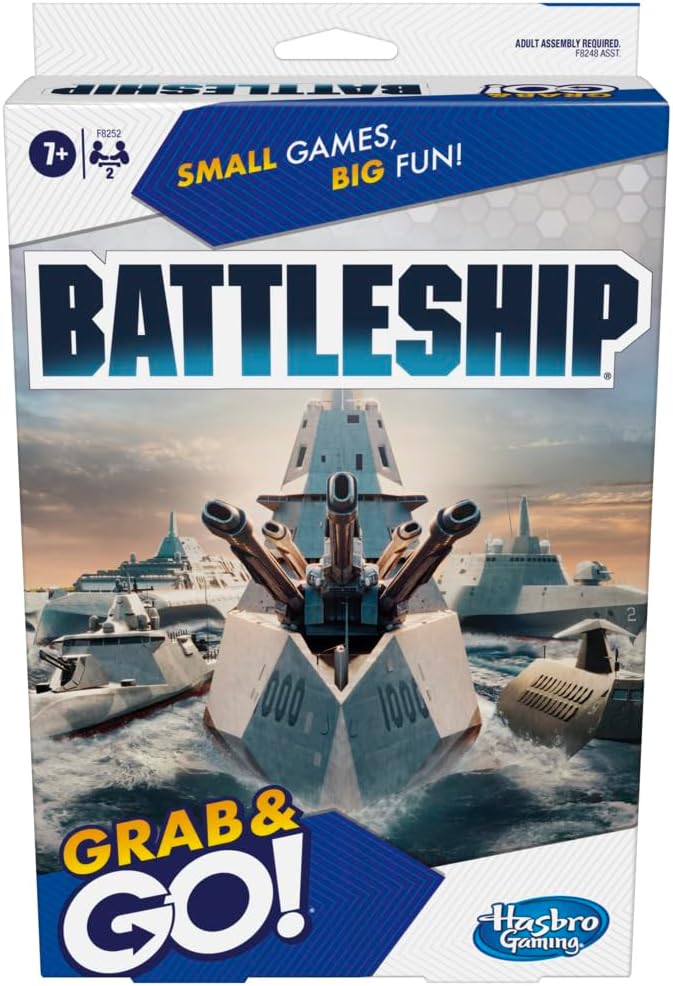 HASBRO GRAB AND GO - BATTLESHIP GAME