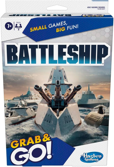 HASBRO GRAB AND GO - BATTLESHIP GAME
