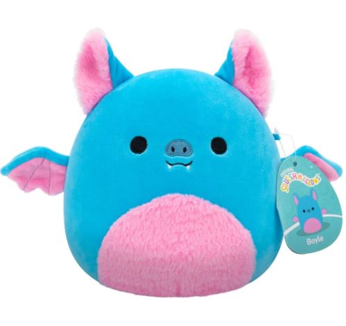 SQUISHMALLOWS - 7.5 INCH PLUSH - BOYLE THE BAT - Toyworld Frankston