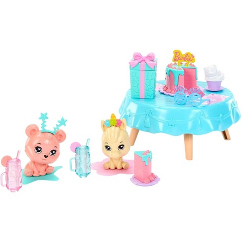BARBIE - MY FIRST BARBIE - STARTER STORY PACK  - BEAR AND PONY - Toyworld Frankston