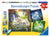 RAVENSBURGER PUZZLE - BEAUTIFUL UNICORNS 3 X 49 PIECE