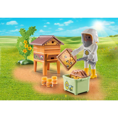 PLAYMOBIL 71253 FEMALE BEEKEEPER - Toyworld Frankston