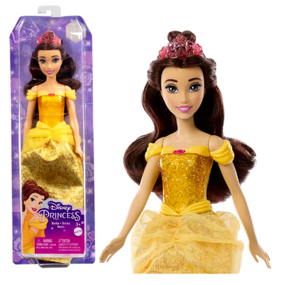 DISNEY PRINCESS 100 YEARS CELEBRATION - BELLE IN GOLDEN GOWN DOLL - Toyworld Frankston