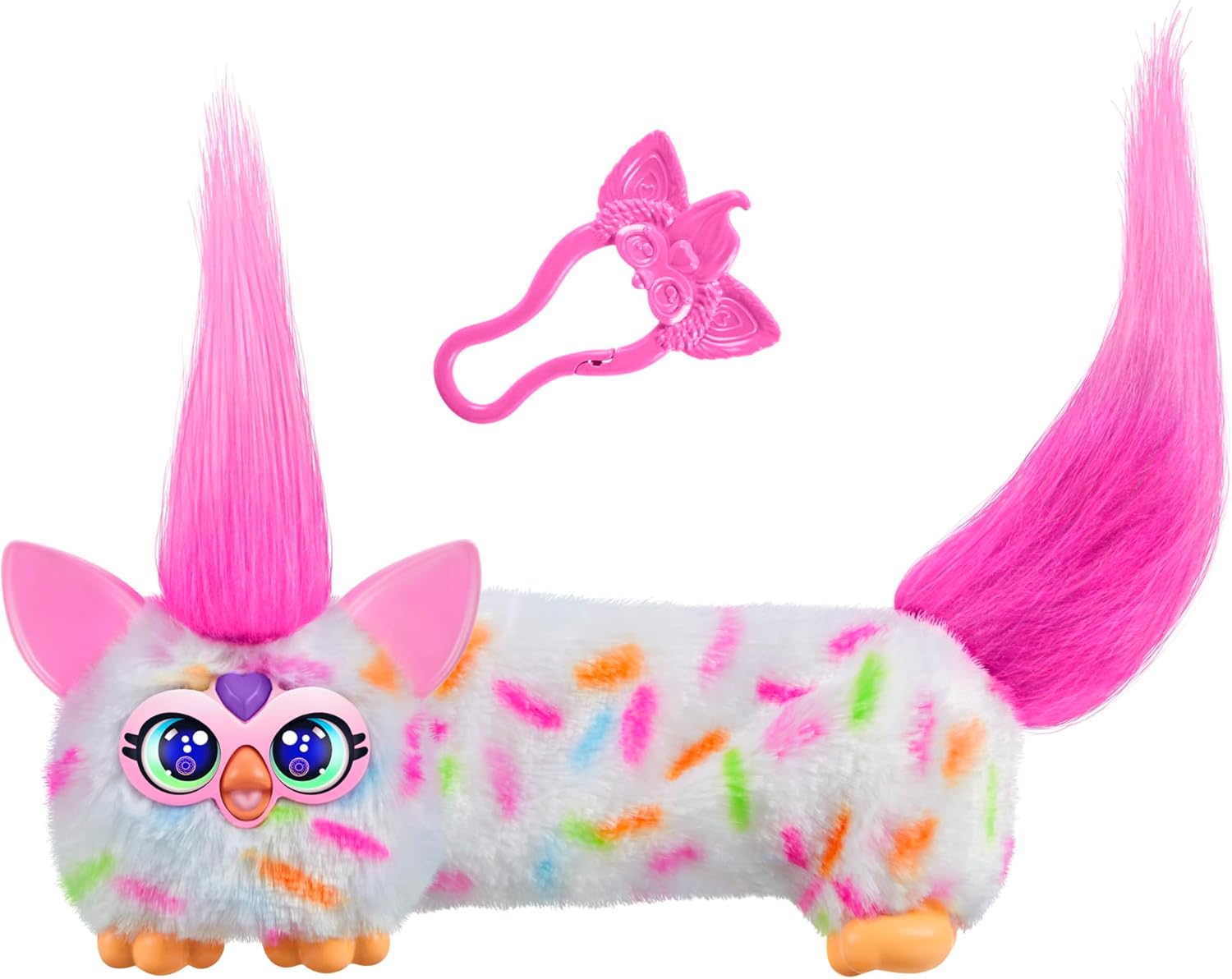 FURBY DJ FURBLETS - BERRY-CUP-CAKE INTERACTIVE PLUSH TOY - Toyworld Frankston