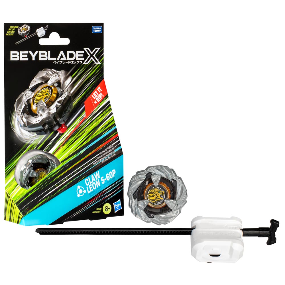 BEYBLADE X STARTER PACK CLAW LEON 5-60P - Toyworld Frankston
