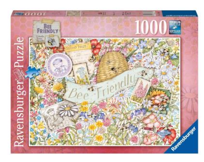 RAVENSBURGER 176199 - BEE FRIENDLY - 1000 PIECE - Toyworld Frankston