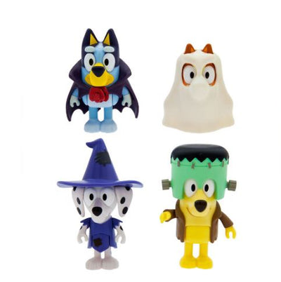 BLUEY AND FAMILY - HALLOWEEN FIGURE PACK - Toyworld Frankston