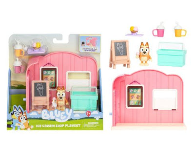 BLUEY- BLUEY ICE CREAM SHOP PLAYSET