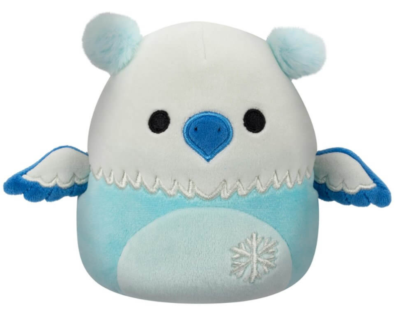 SQUISHMALLOWS -  7.5 INCH PLUSH - CHRISTMAS - DUANE THE ICE GRIFFON - Toyworld Frankston