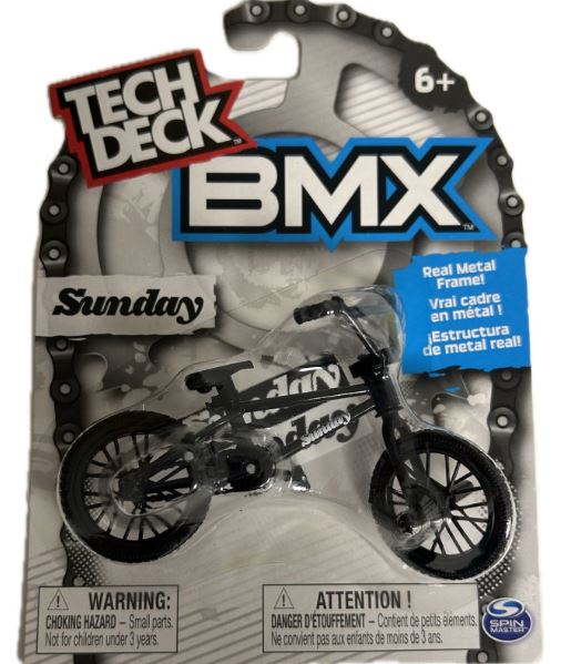 TECH DECK BMX SINGLE PACK - SUNDAY BLACK - Toyworld Frankston