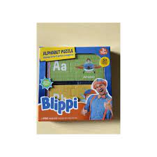 BLIPPI 52PC ALPHABET PUZZLE - Toyworld Frankston