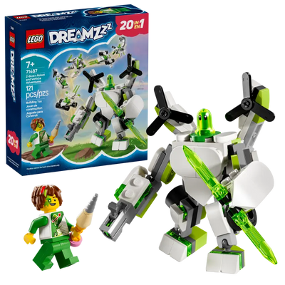 LEGO DREAMZZZ 71487 Z-BLOB'S ROBOT AND VEHICLE ADVENTURES - Toyworld Frankston