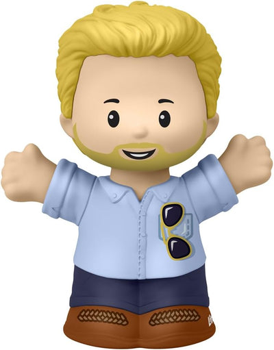 FISHER PRICE - LITTLE PEOPLE BLONDE MAN WITH BEARD - Toyworld Frankston